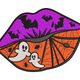 Halloween Lips Embroidery Design, Halloween Pattern, Instant Download
