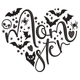 Halloween Momster Heart Embroidery Design, Spooky Mom Machine Embroidery Pattern, Instant Download