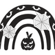 Halloween Rainbow Pumpkin Embroidery Design, Spooky Fall Machine Embroidery, Instant Download
