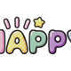 Happy Applique Embroidery Design, Instant Download