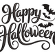 Happy Halloween Bats Embroidery Design, Halloween Bat Machine Embroidery Pattern, Instant Download