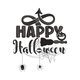 Happy Halloween Embroidery Design, Halloween Pattern, Instant Download
