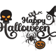 Happy Halloween Script Embroidery Design, Instant Download
