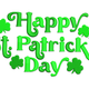 Happy St. Patrick's Day Embroidery Design, Instant Download