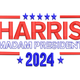Harris Madam President 2024 Embroidery Design, Instant Download