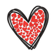 Heart Filled With Hearts Embroidery Design, Instant Download