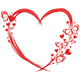 Heart & Butterfly Frame Embroidery Design, Instant Download