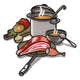 Hearty Home Cooking Embroidery Design, Instant Download