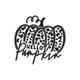 Hello Pumpkin Leopard Print Embroidery Design, Instant Download