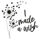 I Made a Wish Embroidery Design, Instant Download