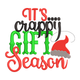 It's Crappy Gift Season Embroidery Design, Instant Download