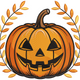 Jack O Lantern Pumpkin Halloween Embroidery Design, Carved Pumpkin Machine Embroidery Pattern, Instant Download