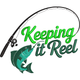 Keeping It Reel Fishing Embroidery Design, Machine Embroidery Pattern, Instant Download