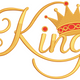 King Lettering with Crown Embroidery Design, Instant Download