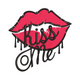 Kiss Me Lips Embroidery Design, Valentine Drip Lips Machine Embroidery, Instant Download