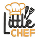 Little Chef Embroidery Design, Kids Kitchen Quote, Instant Download