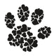 Love Paw Dog Cat Heart Embroidery Design, Instant Download
