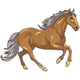 Majestic Galloping Horse Embroidery Design, Instant Download
