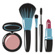Makeup Tools Embroidery Design, Beauty Flat Lay Machine Embroidery Pattern, Instant Download