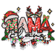 Mama Claus Christmas Embroidery Design, Instant Download