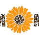 Mama Sunflower Leopard Print Embroidery Design, Farmhouse Machine Embroidery Pattern, Instant Download