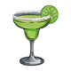 Margarita Cocktail Embroidery Design, Machine Embroidery Pattern, Instant Download