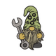 Mechanic Gnome Embroidery Design, Instant Download