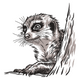 Meerkat Embroidery Design, Instant Download