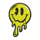 Melting Smiley Face Embroidery Design, Instant Download