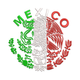 Mexico Coat of Arms Embroidery Design, Instant Download