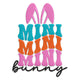 Mini Mini Mini Bunny Embroidery Design, Instant Download