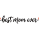 Mom Appreciation Script Embroidery Design, Mother's Day Pattern, Instant Download
