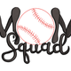 Mom Squad Embroidery Design, Instant Download