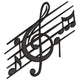 Musical Treble Clef Notes Embroidery Design, Instant Download