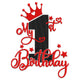 My 1st Birthday Embroidery Design, Instant Download