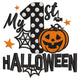 My 1st Halloween Embroidery Design, Instant Download
