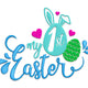 My First Easter Embroidery Design, Easter Pattern V2, Instant Download