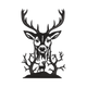 Mystical Deer Forest Silhouette Embroidery Design, Instant Download