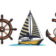 Nautical Elements Embroidery Design, Instant Download