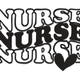 Nurse Word Art Embroidery Design V2, Instant Download