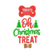 Oh Christmas Treat Embroidery Design, Instant Download