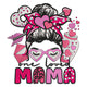 One Loved Mama Embroidery Design, Instant Download