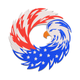 Patriotic Eagle USA Embroidery Design, Instant Download
