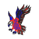 Patriotic Flying Eagle Embroidery Design, Instant Download