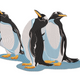 Penguin Family Embroidery Design, Instant Download