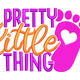 Pretty Little Thing Embroidery Design, Instant Download