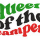 Queen of the Camper Embroidery Design, Instant Download