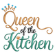 Queen of the Kitchen Embroidery Design, Machine Embroidery Pattern, Instant Download