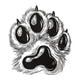 Realistic Dog Paw Print Embroidery Design, Instant Download