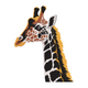 Realistic Giraffe Head Embroidery Design, Wildlife Machine Embroidery Pattern, Instant Download